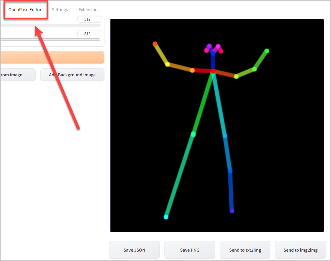 openpose editor