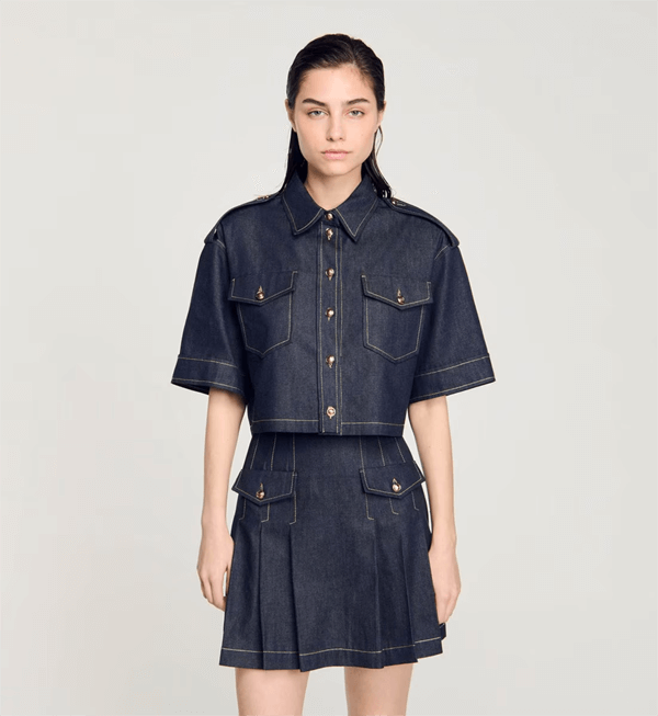 엄마친구아들 15회 정소민 데님셔츠