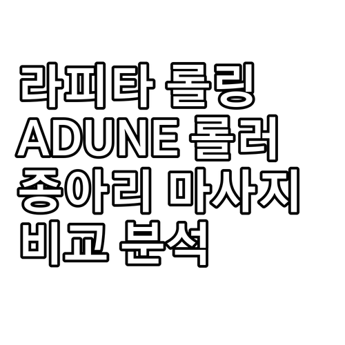 라피타 롤링스톤 마사지기 vs ADU..