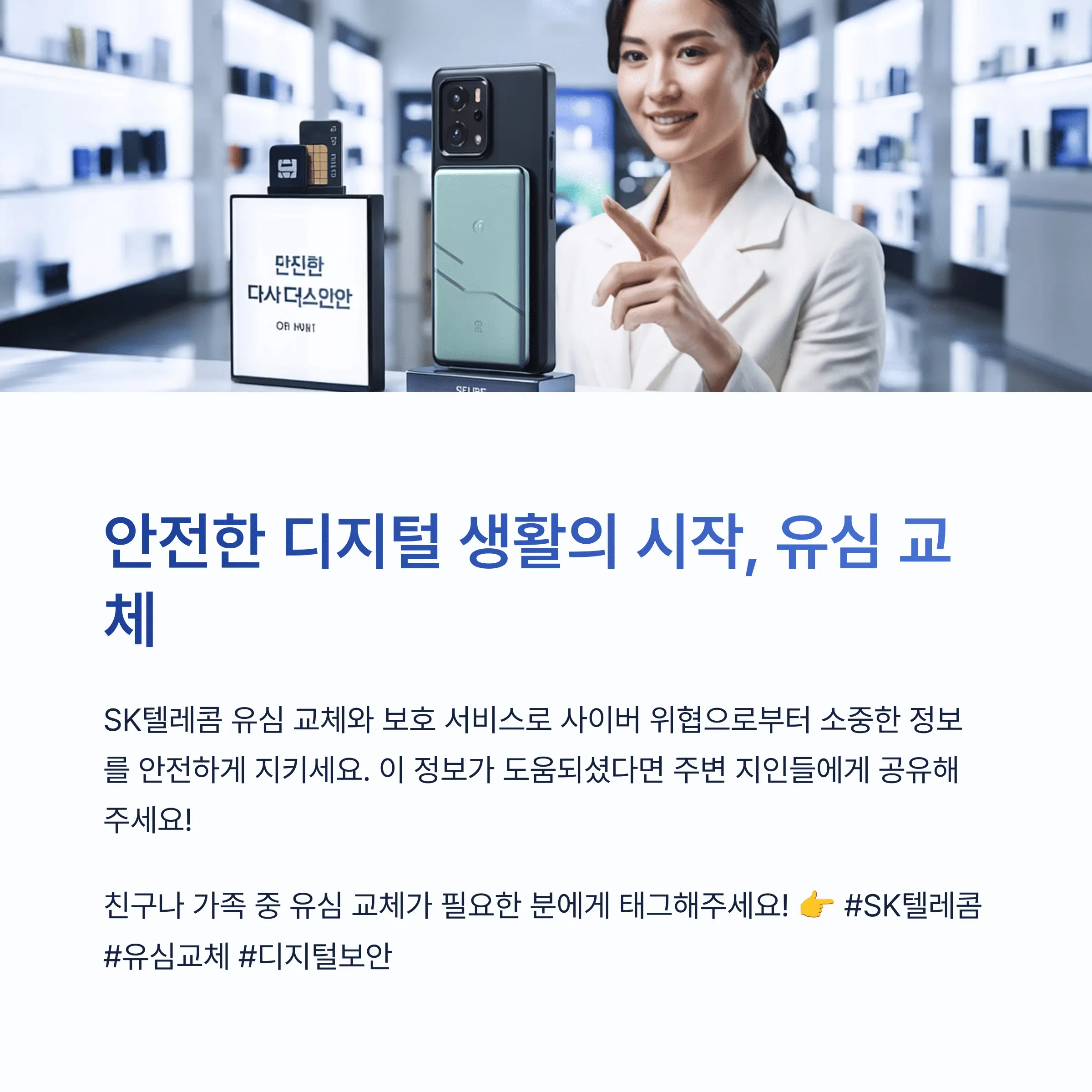 유심 교체 주의사항