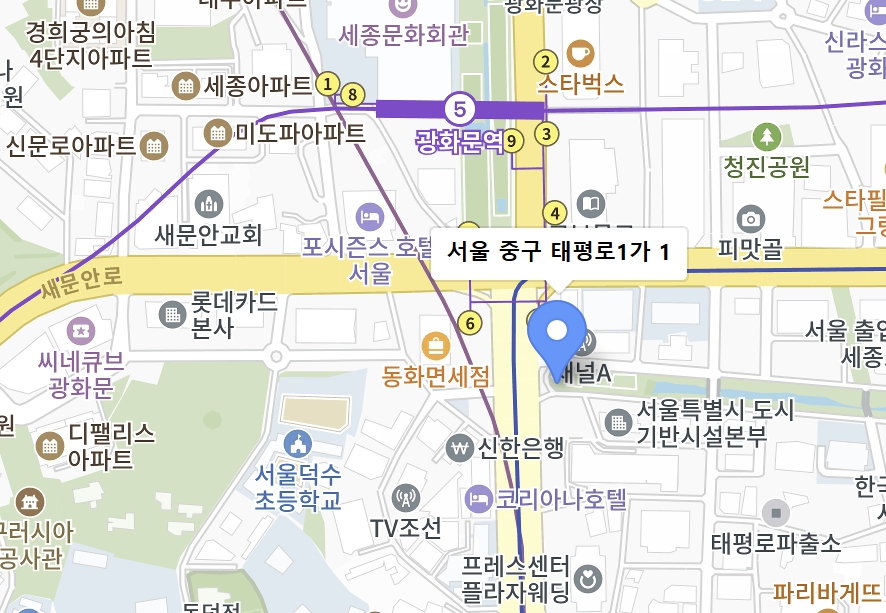 겨울, 청계천의 빛