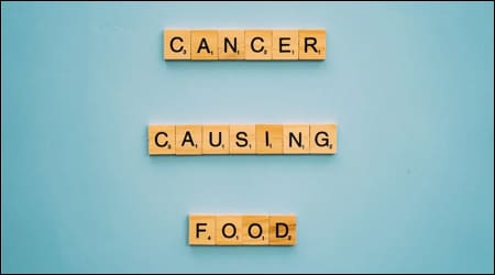 cancer causing food 스펠링