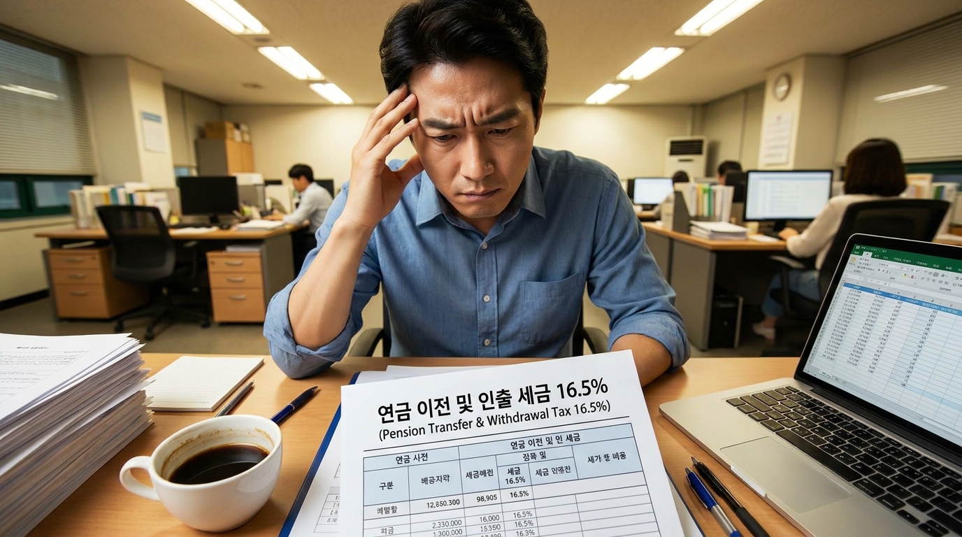 연금저축계좌 바로가기 전환 방법 및 중도인출 과세 기준 분석