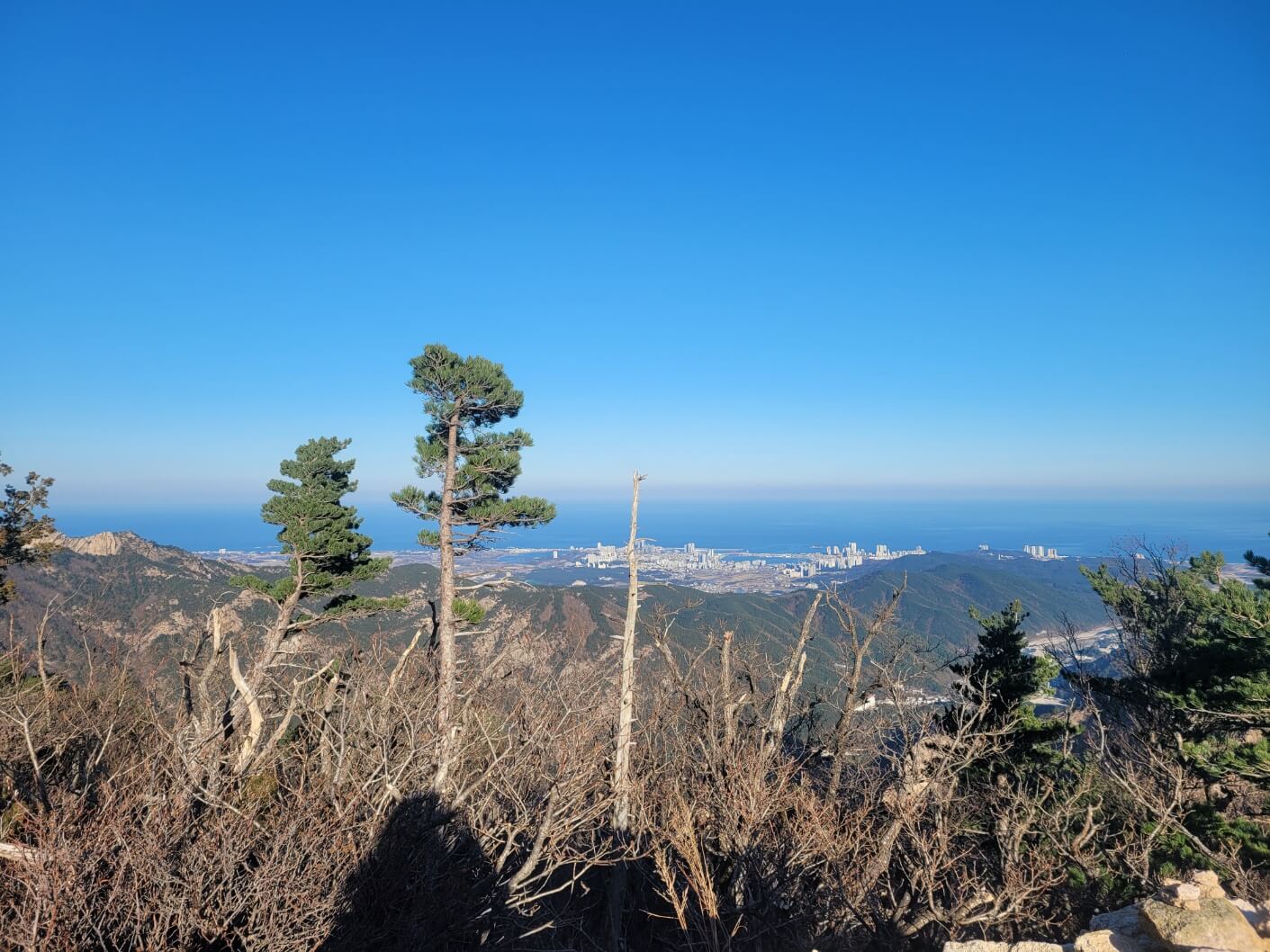 vista desde el mirador seoraksan