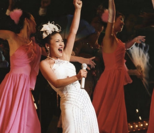 김연자 북한공연 무대