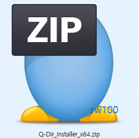 Q-Dir 설치형 살펴보기 1