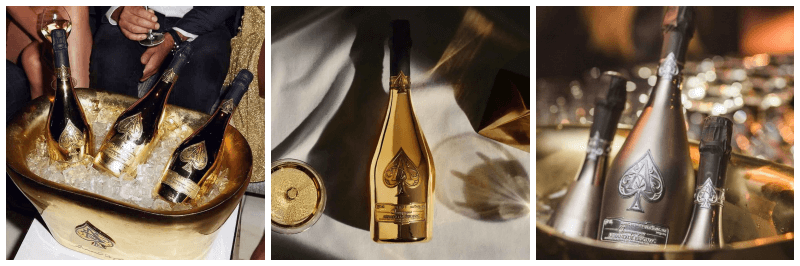 아르망디 브리냑 브뤼 골드 사진 3개