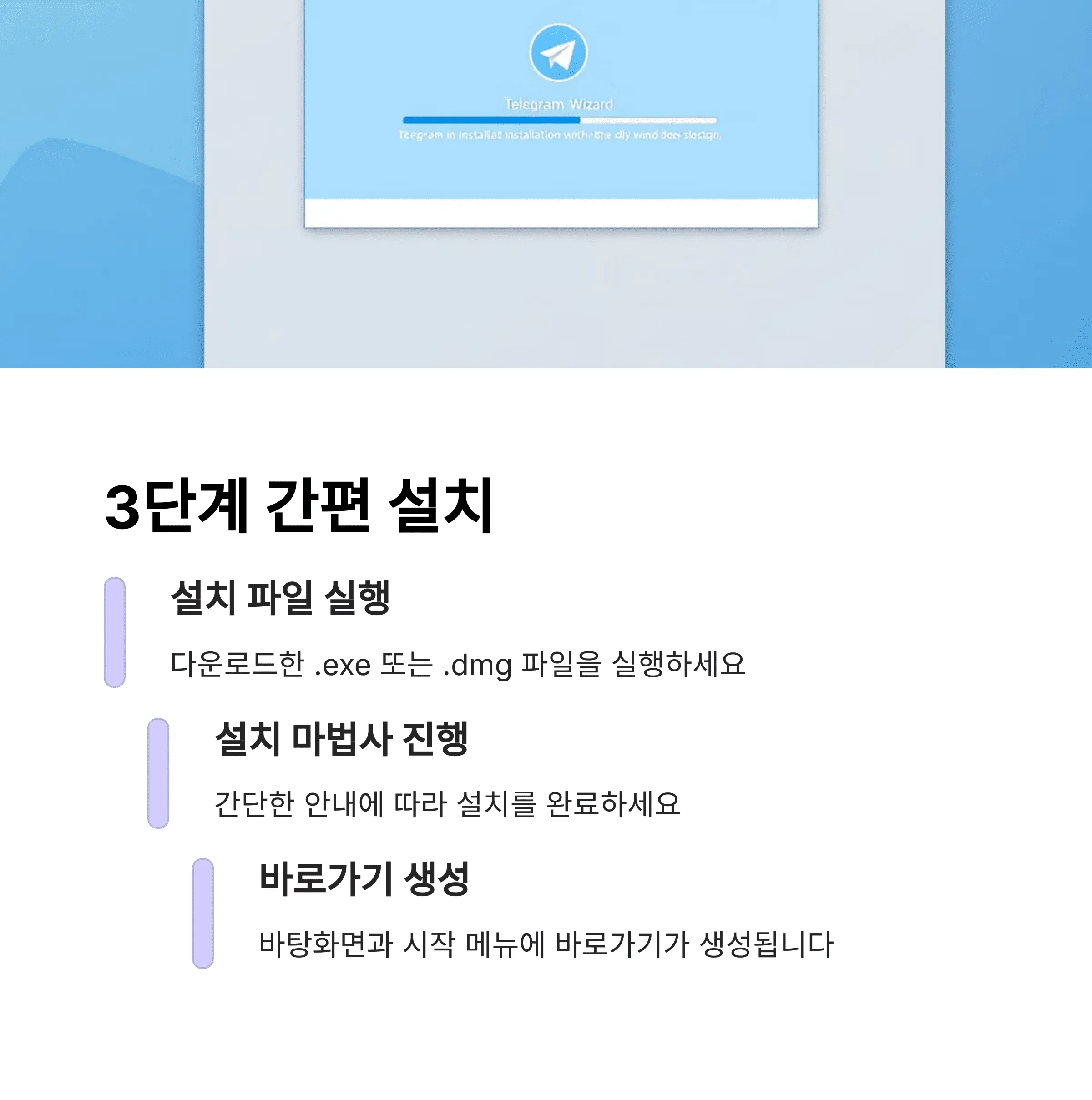 텔레그램 PC버전 설치하고 보안 설정까지