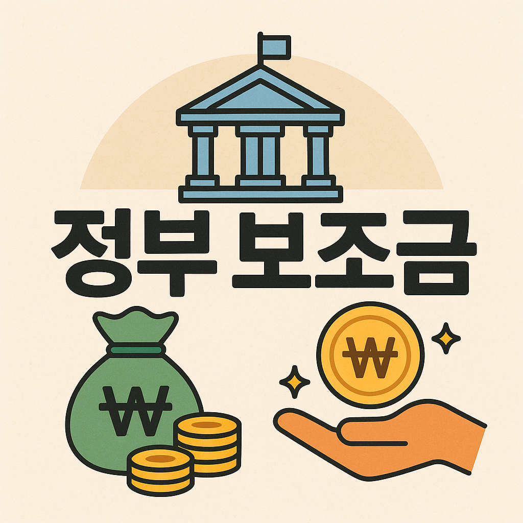 정부 지원금 혜택에 관한 이미지