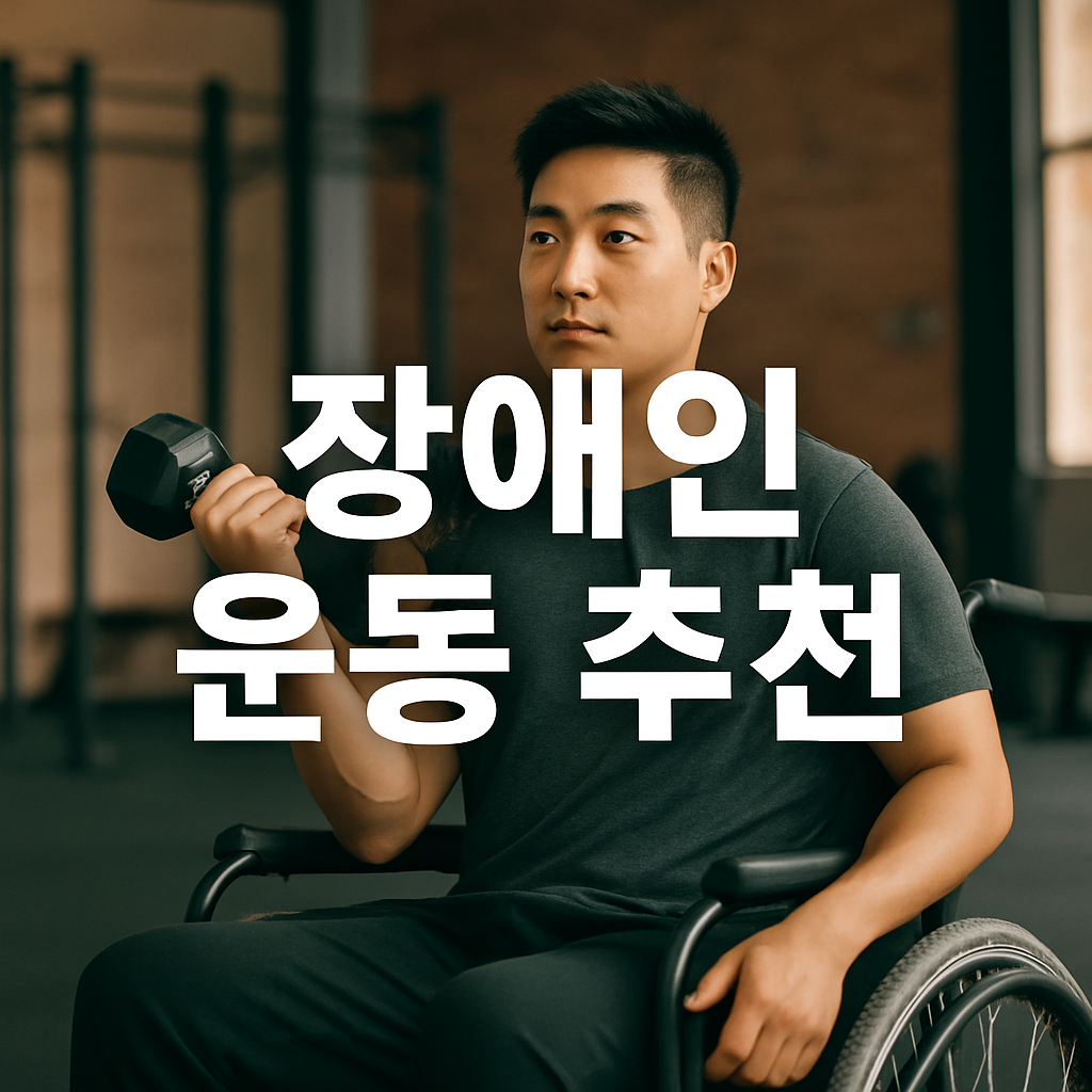 장애인 운동 추천