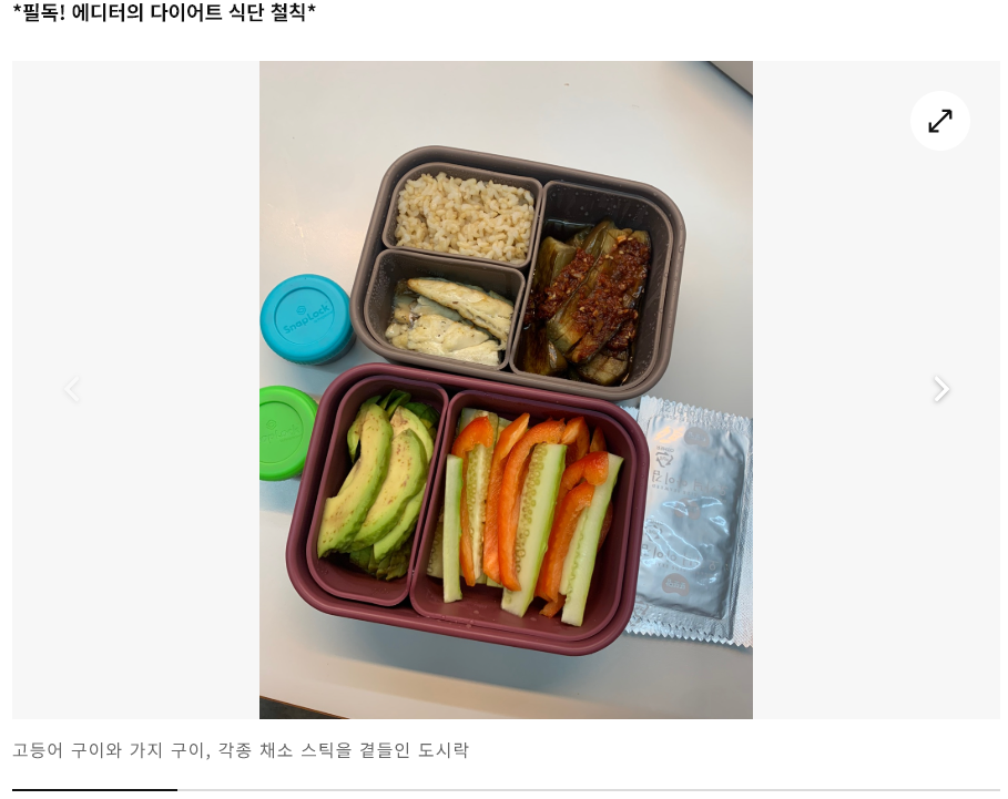 리얼 다이어트 식단