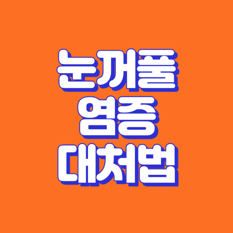 눈꺼풀 염증