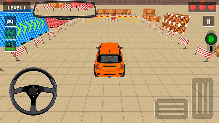 3d운전게임-첫-시작-장면