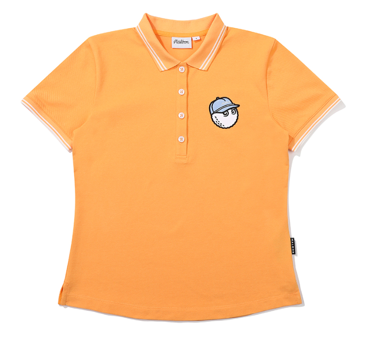 말본 여성 골프웨어 - 버킷 포인트 피케 폴로 티셔츠