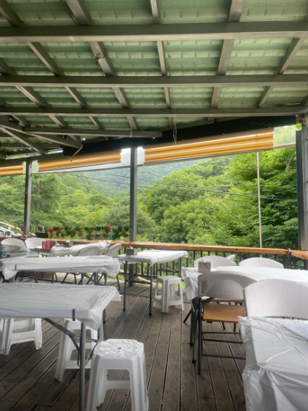 6시내고향 산채뷔페 석이백숙 석이버섯전 지리산 식당 누운골 정보