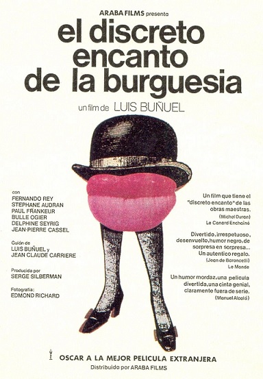 《부르주아의 은밀한 매력》(Le Charme discret de la bourgeoisie, 1972)