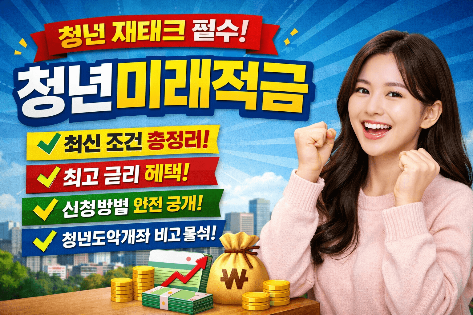 청년미래적금 완벽 정리 2026 최신 조건&middot;금리&middot;신청방법 총정리