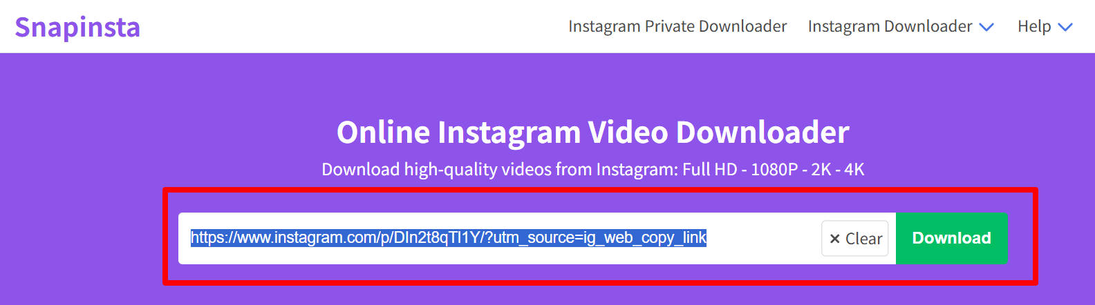 인스타그램 영상 링크 복사 방법 안내