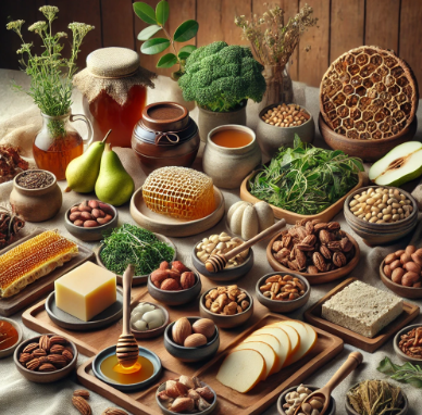 자연 그대로 먹는 한국 건강식 관련 사진