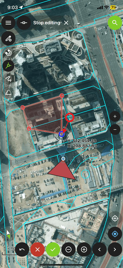 QField Topological Edit