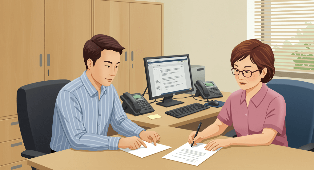 중장년 일자리 센터.