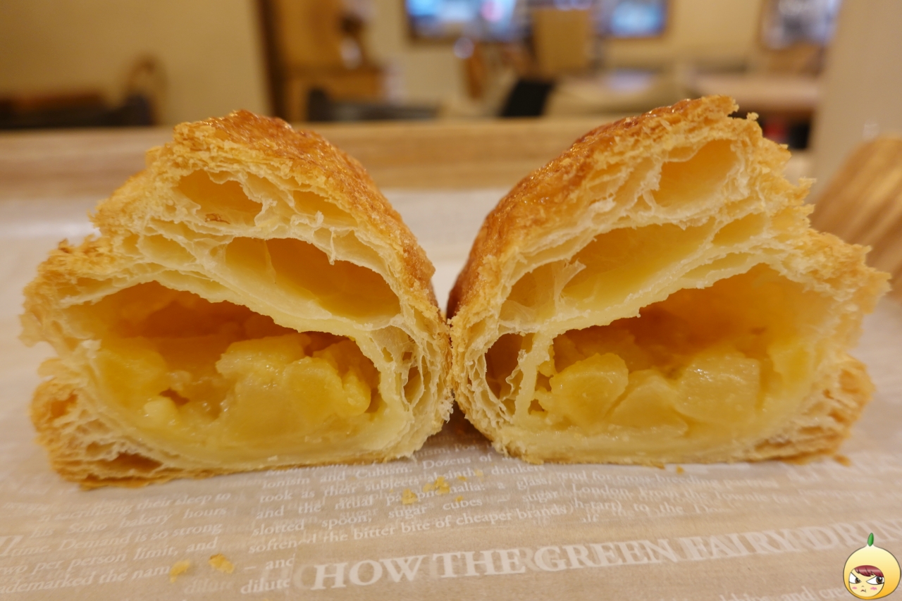 오리지널 사과파이 단면