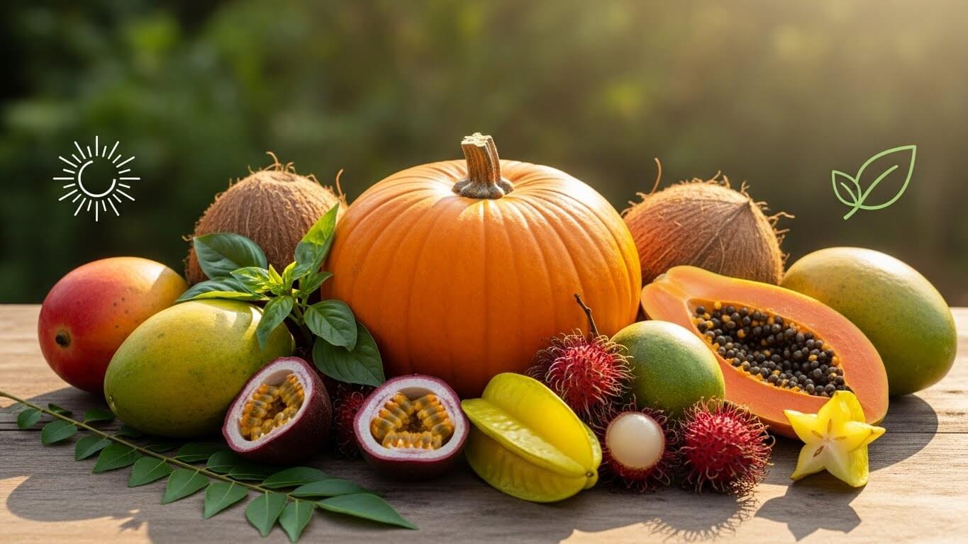 동남아 호박 요리 효능 분석 (호박 효능, 영양성분, 항산화 효과)