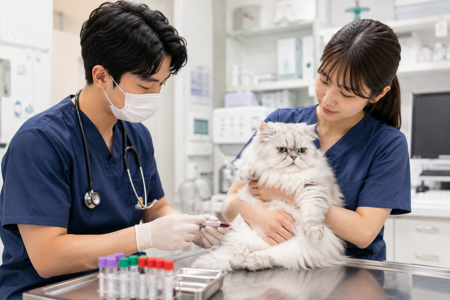 고양이 간식 거부 시 응급 진료가 필요한 위험 신호