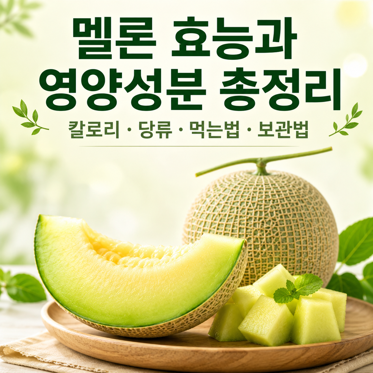 멜론 효능