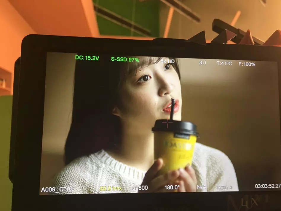 쯔양 광고촬영