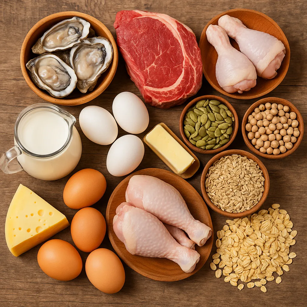 아연이 풍부한 식품