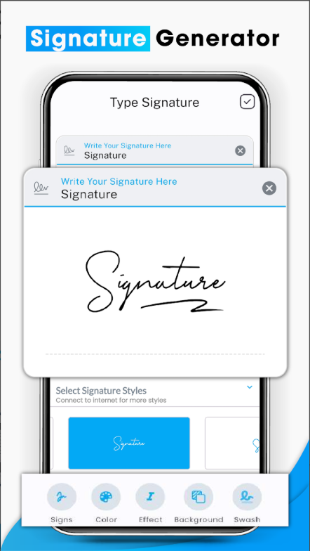 전자 서명 메이커 앱, 싸인 전자 서명 만들기, 문서 디지털 서명하기