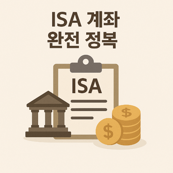 ISA 계좌 관련 이미지