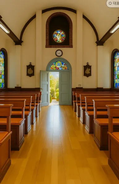 가실성당의 내부 이미지