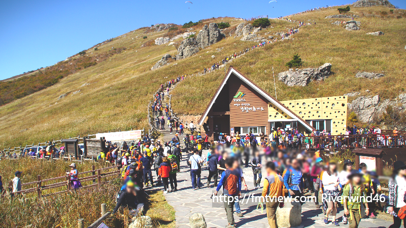 영남알프스 간월재의 가을