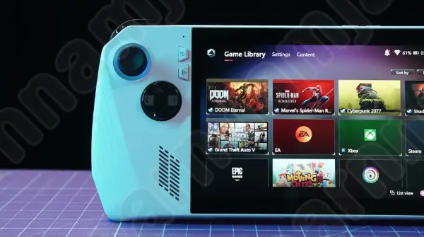 asus rog ally 컨트롤