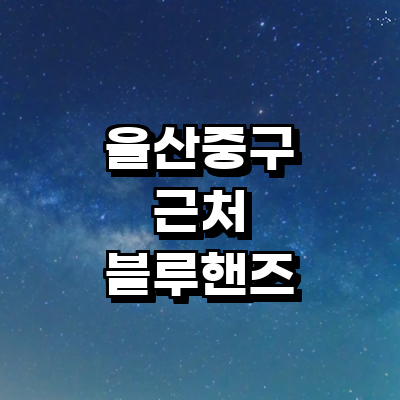 울산 중구 블루핸즈