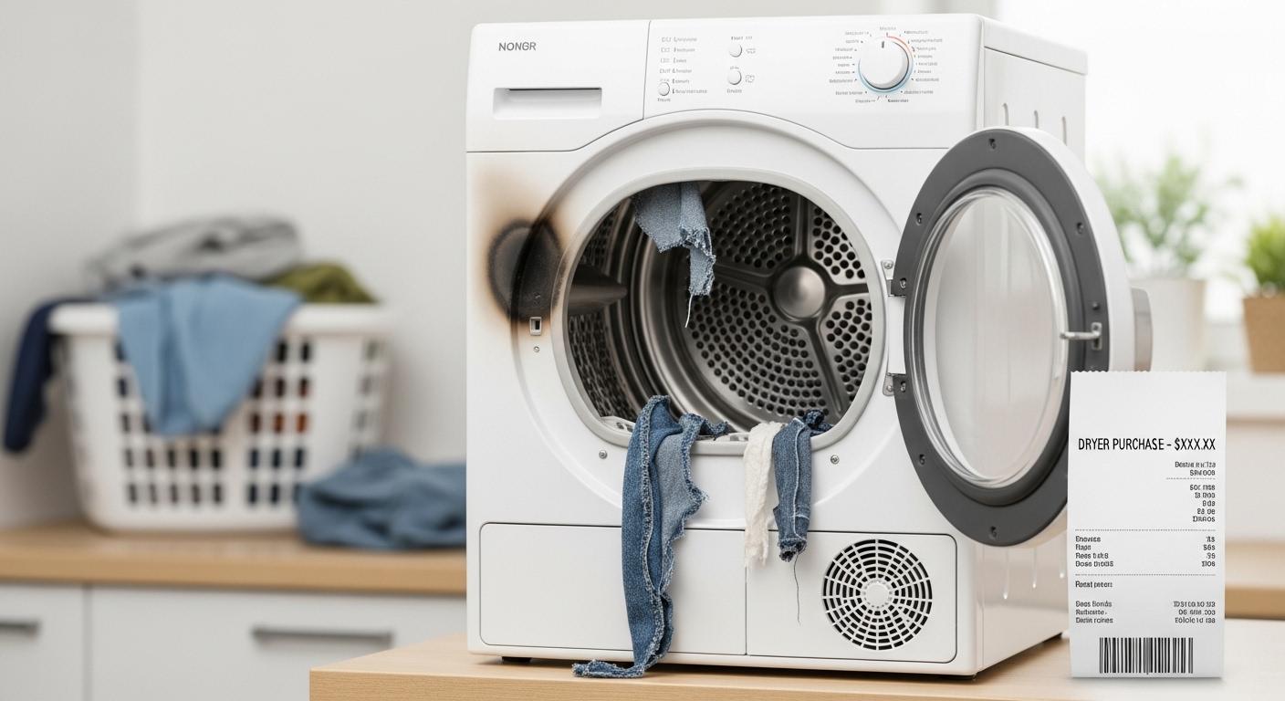 옷감 손상 소형 건조기 내돈내산 후기