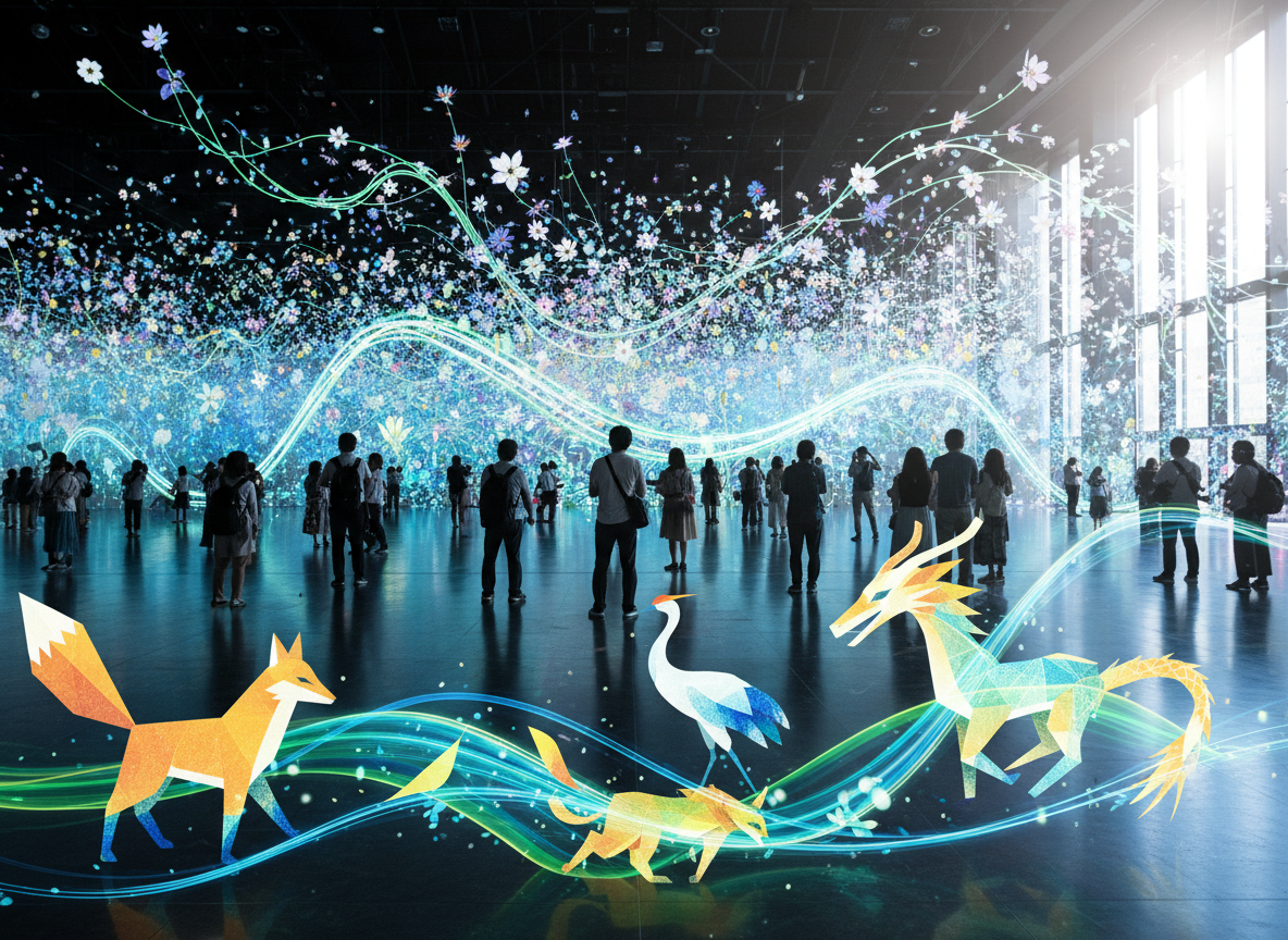 2026 도쿄 팀랩 보더리스 티켓 예약 위치 