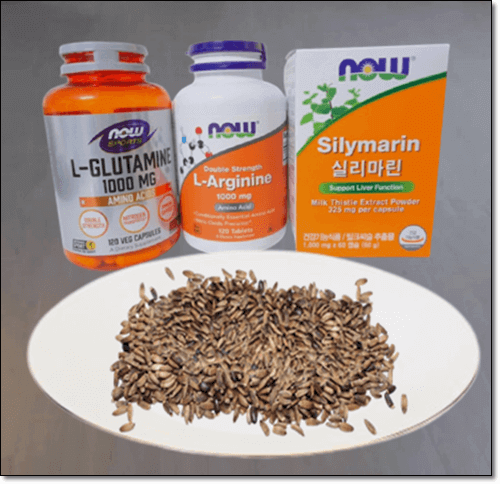 밀크씨슬씨 보충제