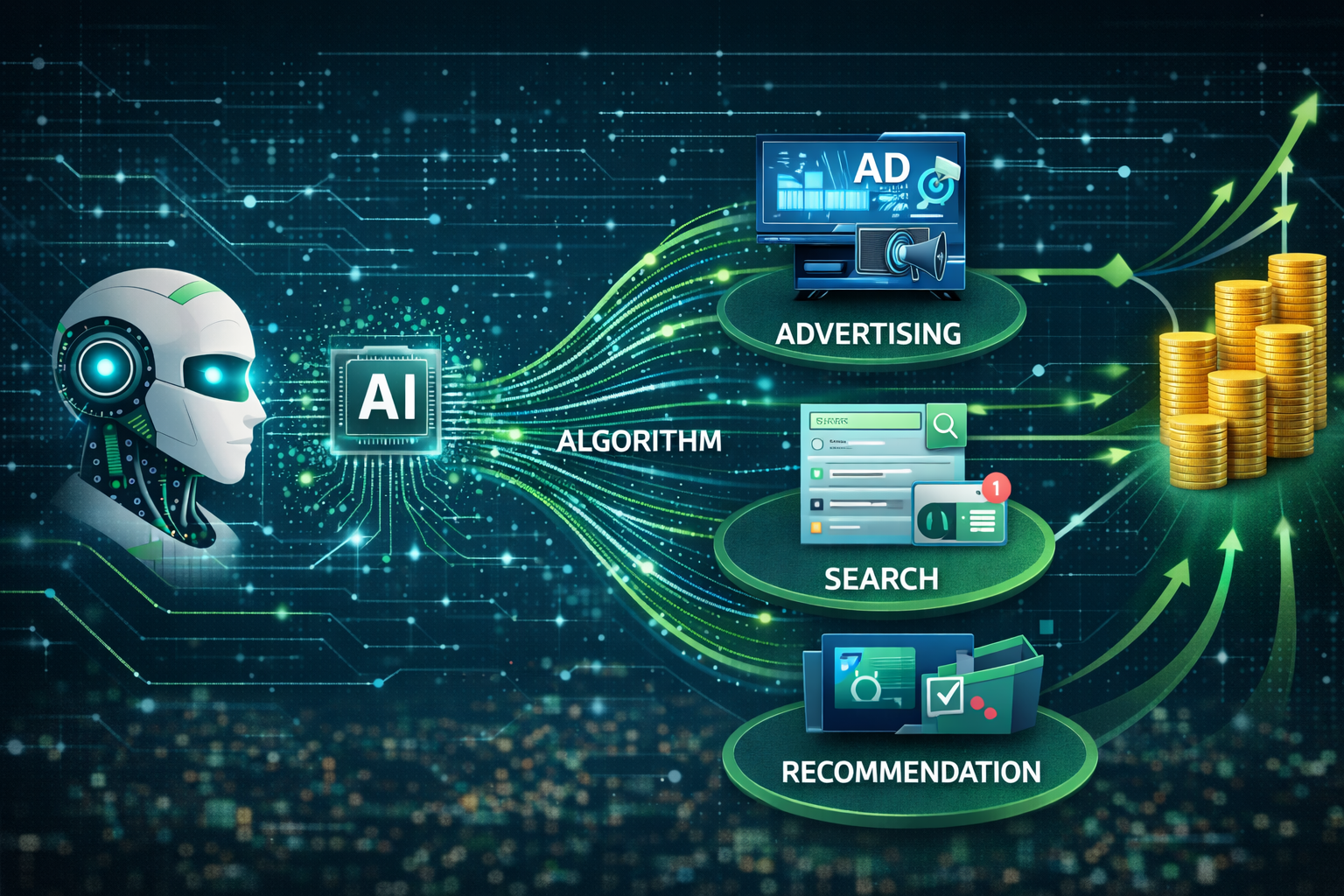 네이버 AI 기술의 비즈니스 수익 연결 구조