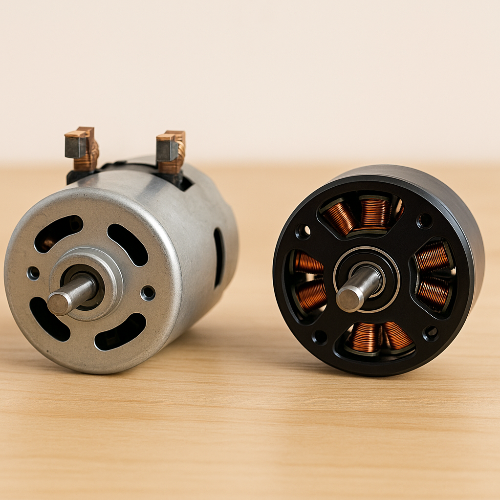 전통적인 모터와 BLCD 모터