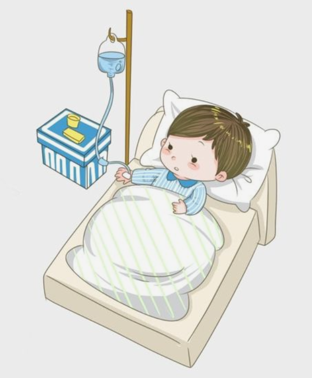 입원한-어린이-간호