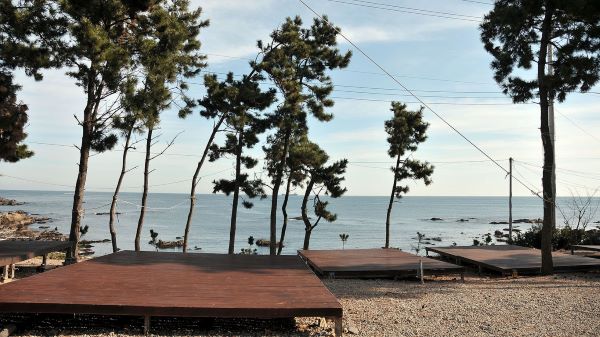 황토캠핑장-데크