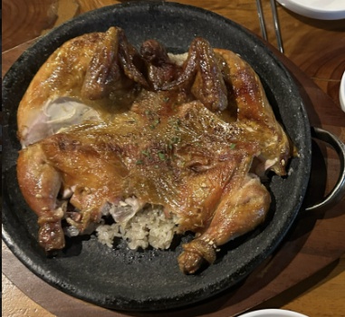 마포 에그랑누룽지통닭구이