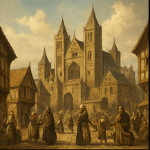 중세시대 신앙 관련 이미지