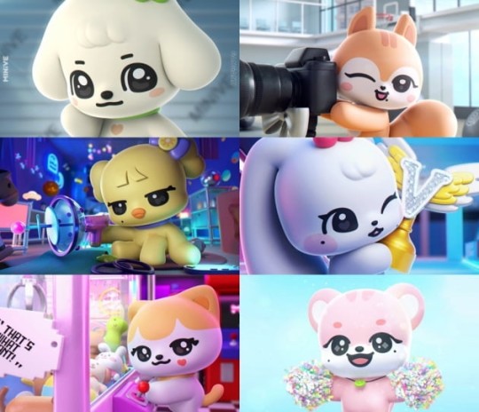 IVE Introduces Official Character MINIV