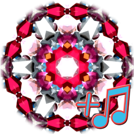만화경 Kaleidoscope 앱, 컬러풀한 시각적 경험과 명상 효과