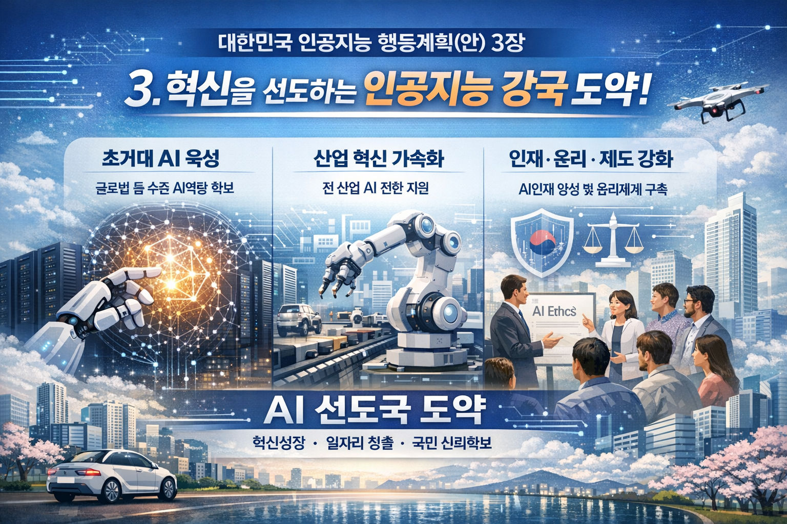 대한민국 인공지능 행동계획 : 비전과 전체 구조