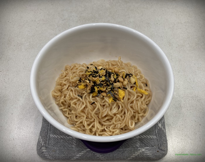 팔도 꼬간초 비빔면 조리 후